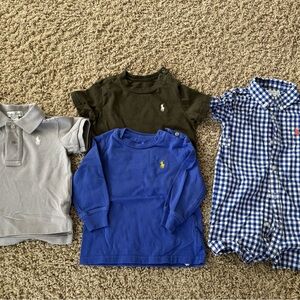 Polo by Ralph Lauren Kids Shirt Collection - Gray, Green, Blue, Checkered
